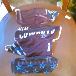 Dallas cowboys face masks